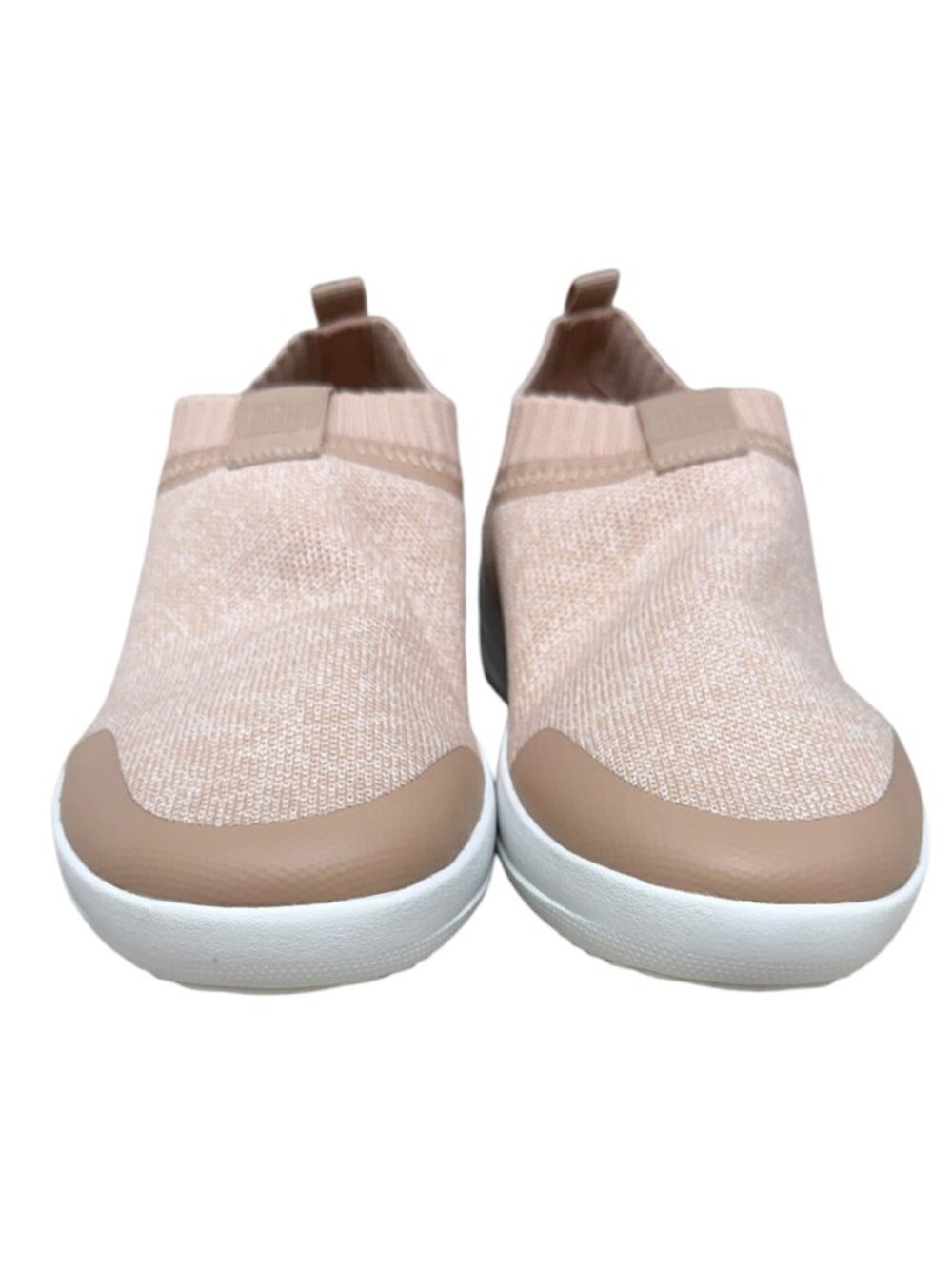 Fitflop Womens Uberknit Slip On Sneaker Comfor Shoes Neon Blush Urban White SZ 7 - Picture 3 of 10